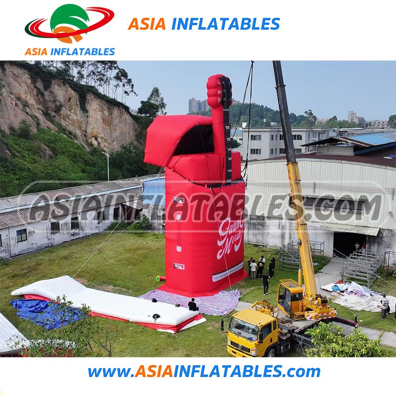 Inflatable Guitar Replicas for Decoration