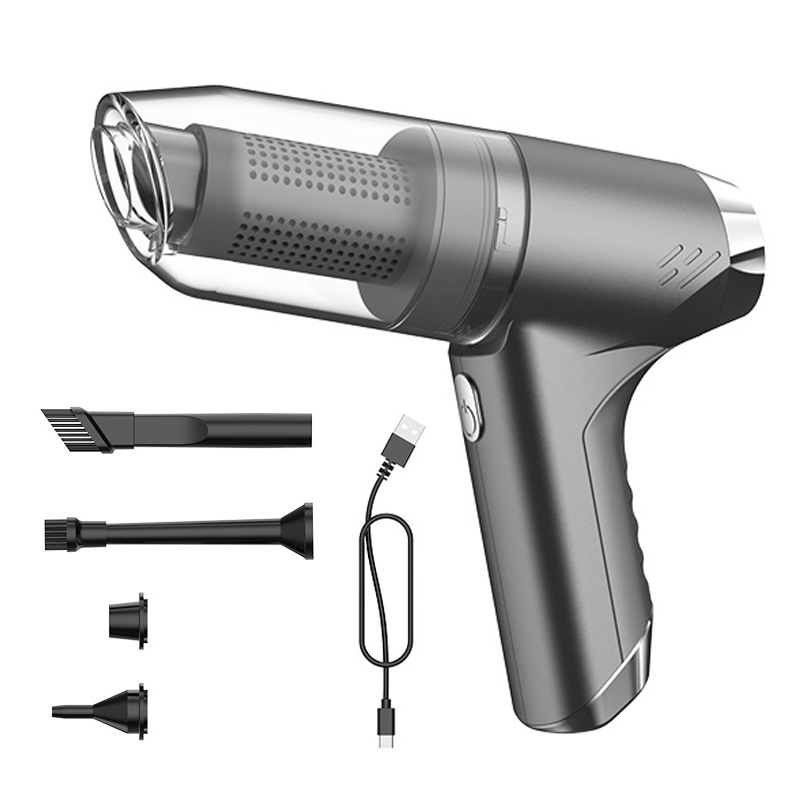 Suitu St-6617PRO Brushless Motor Cordless Handheld Vacuum Cleaner for Car Home Cleaning - Grey