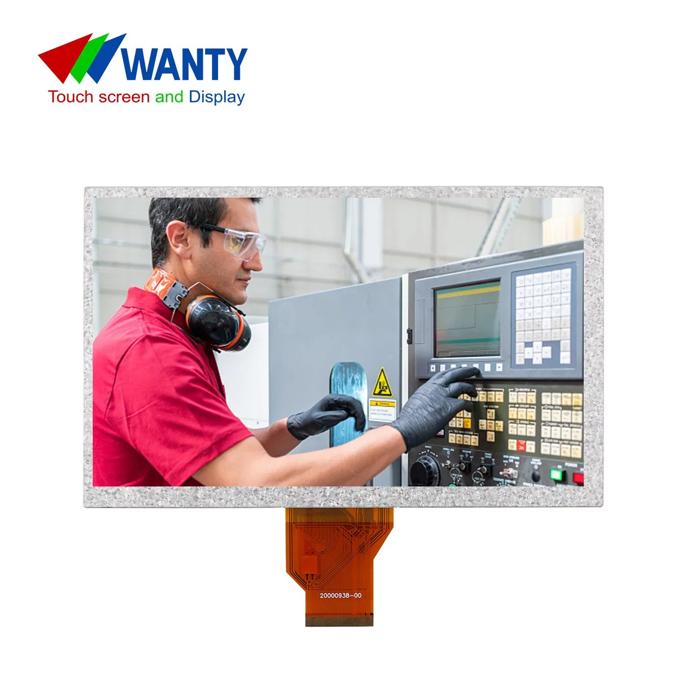 China Sunlight Readable 8 Inch RGB 1024x600 TN Industrial Outdoor LCM Diaplay Module TFT LCD Panel