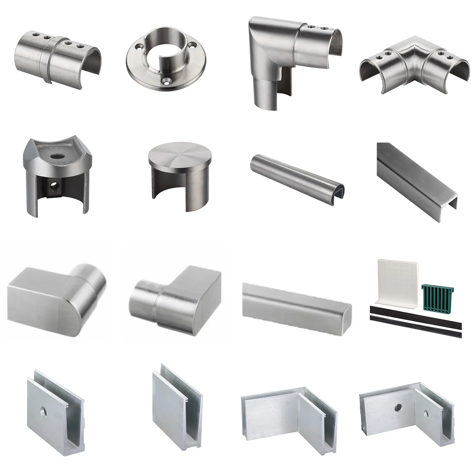 Outdoor River Landscape Zinc Alloy Railing Components Handrail Fitting
