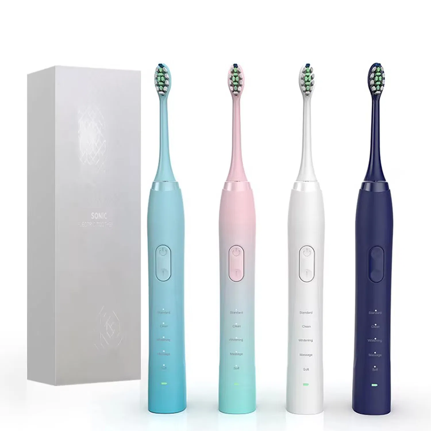 Factory Wholesale Ipx8 Waterproof USB Type-C Charging Smart Adult Electric Toothbrush