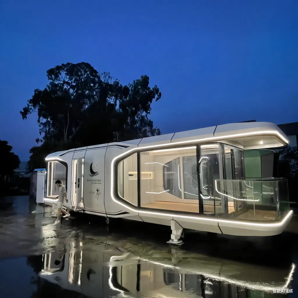 Prefab Homes Camp Trailer Casa Prefabricada Modern Prefabricated House for Camping Holiday