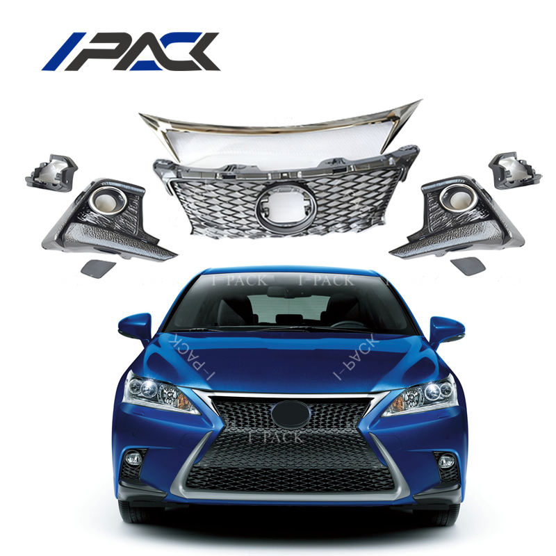 Кузовной комплект I-Pack для Lexus CT200/CT200h (2011-2017): передний и задний бампер (рестайлинг до 2020)