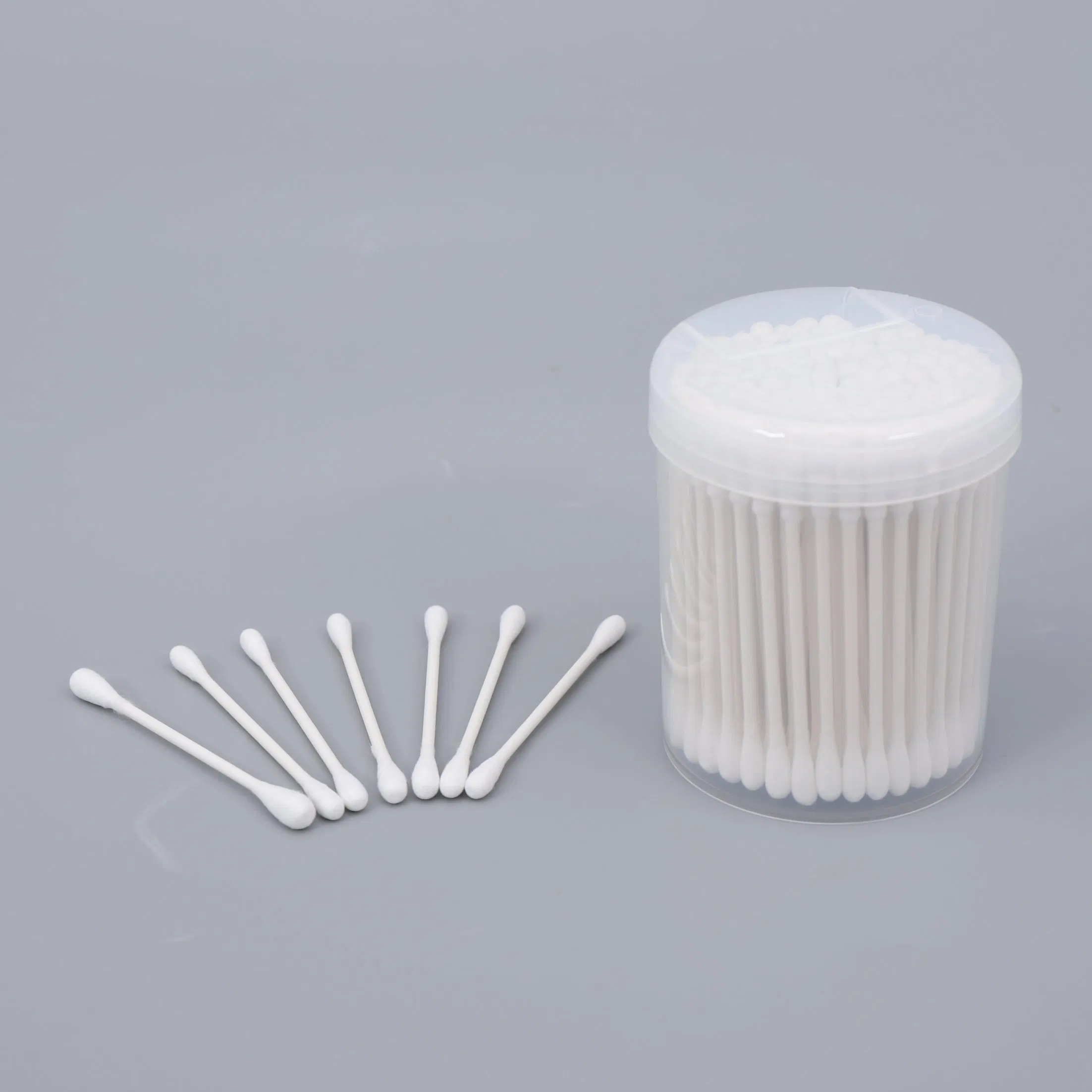 Different Size Bambo Sticks and Wood Sticks Ear Cotton Bud Holder for Kid