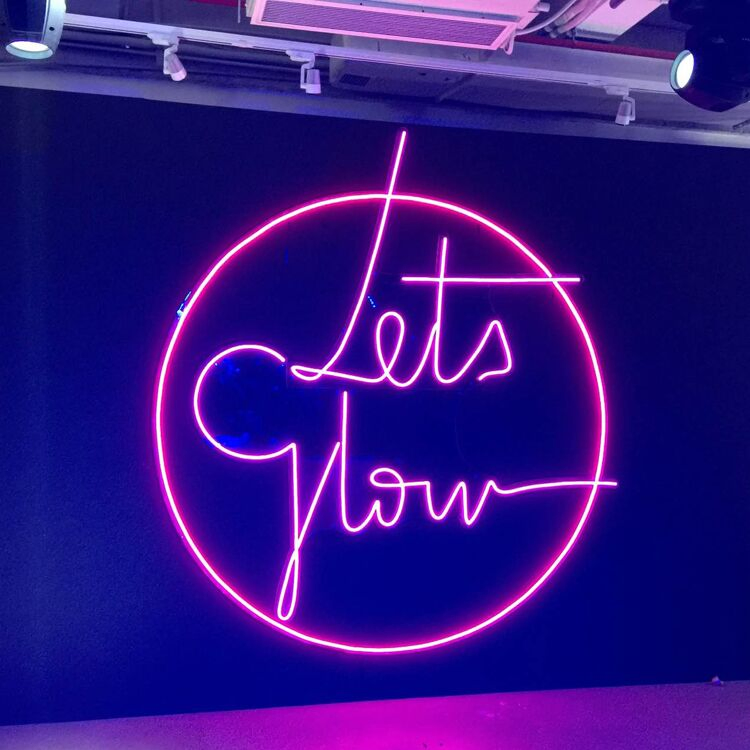 Custom Channel Letter Neon Sign for Business Branding
