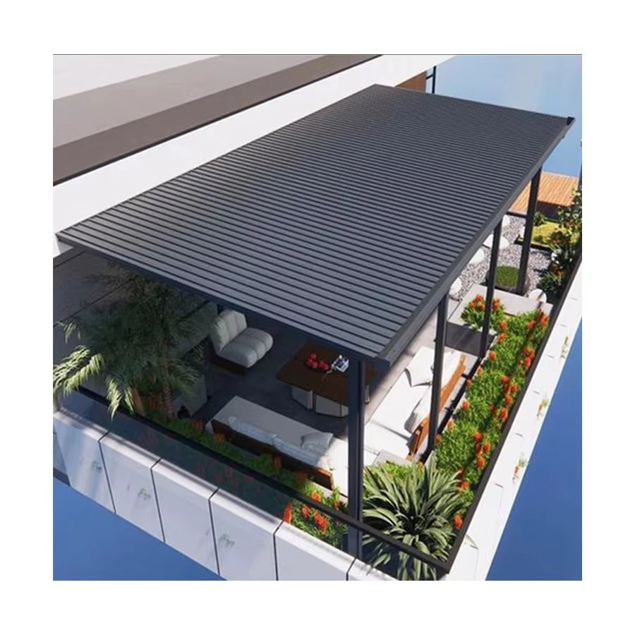 Aluminum Roof Tiles with Insulation Foam for Sun House
