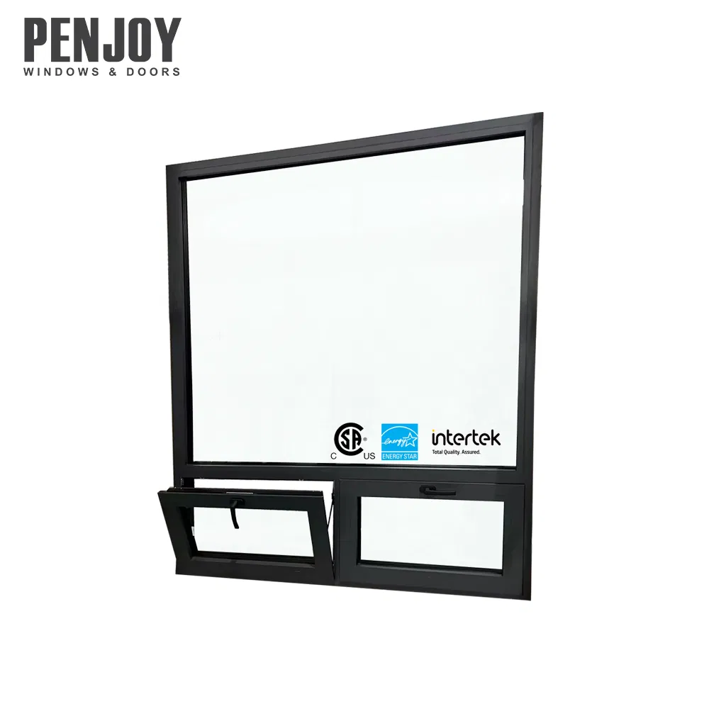 Penjoy Factory Price Flexible Design Triple Pane Tilt Only Window Top Open