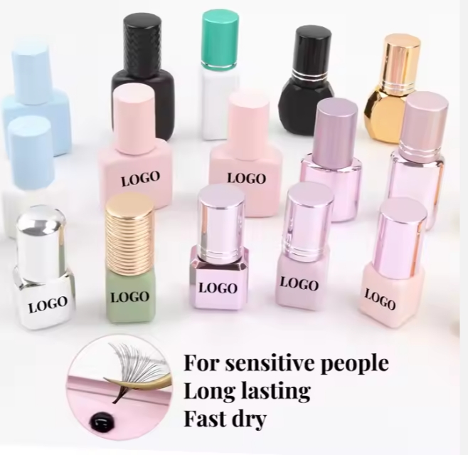 Private Label Hot Selling 0.5 Second Waterproof Eyelash Extension Glue for