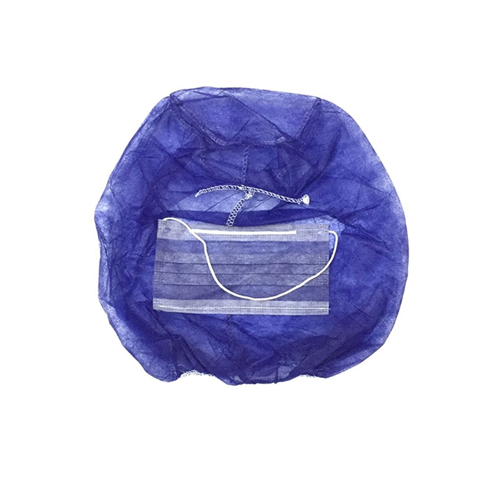 Disposable Nets Hood Cap Pirate Cap Food with Face Mask Astro Caps