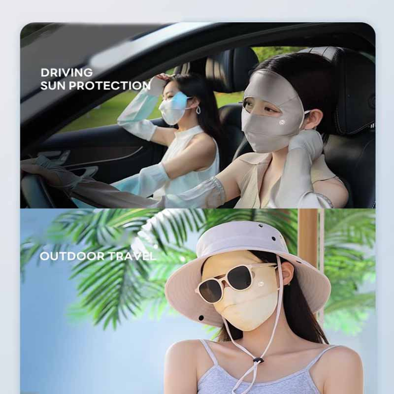 Sun Protection and UV Protection Silk Mask