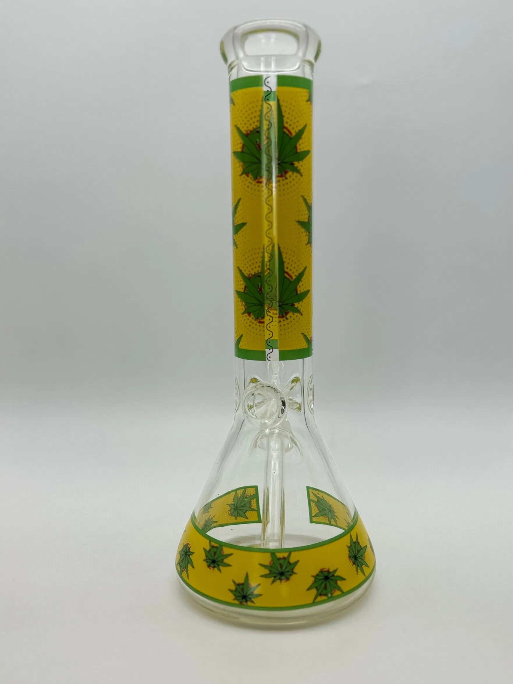 Newauto Glass Water Pipe with 350mm Height for Smooth Hits