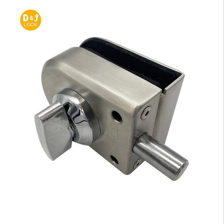 Stainless Steel 304 Glass Security Key Door Lock