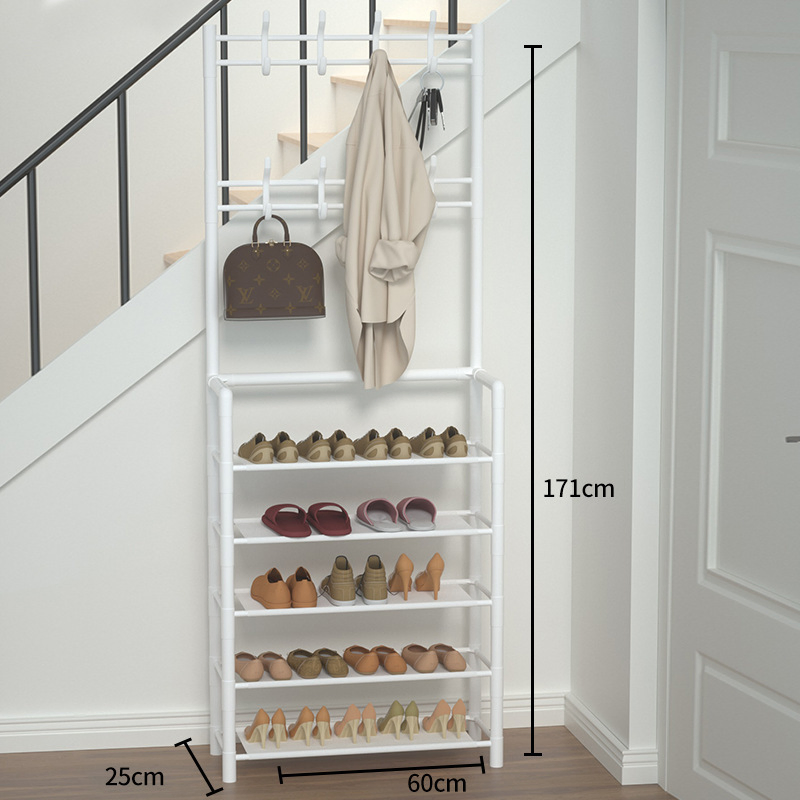 Customizable Simple Modern Bedroom Livingroommultilayer Clothes Hangerstand Corner Coat Rack