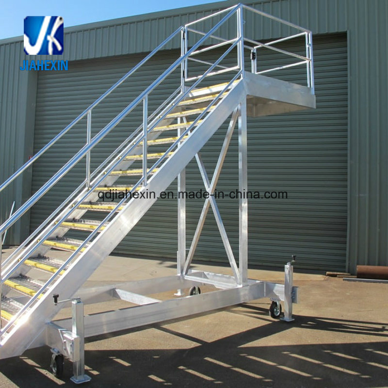 Customized Steel Working Platform with Steel Staircase