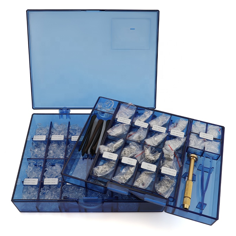 Optical Sunglasses Accessories Silicone PVC Nose Pads Screws Set Sunglasses Repair Kit Nose Pads Screw Driver_Algz_1601081849732