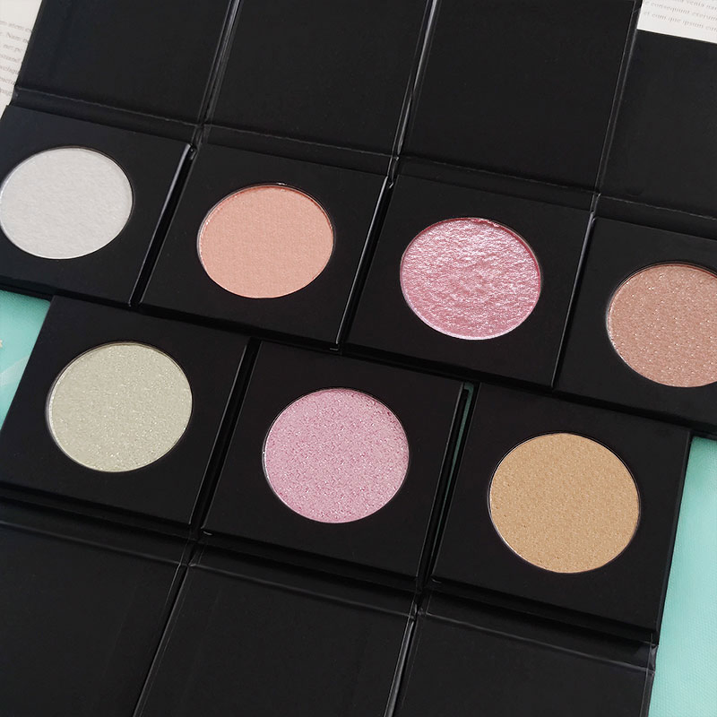 Wholesale Highlighter Makeup Shimmer Loose Bronzer Compacts Pigment Highlighter Palette