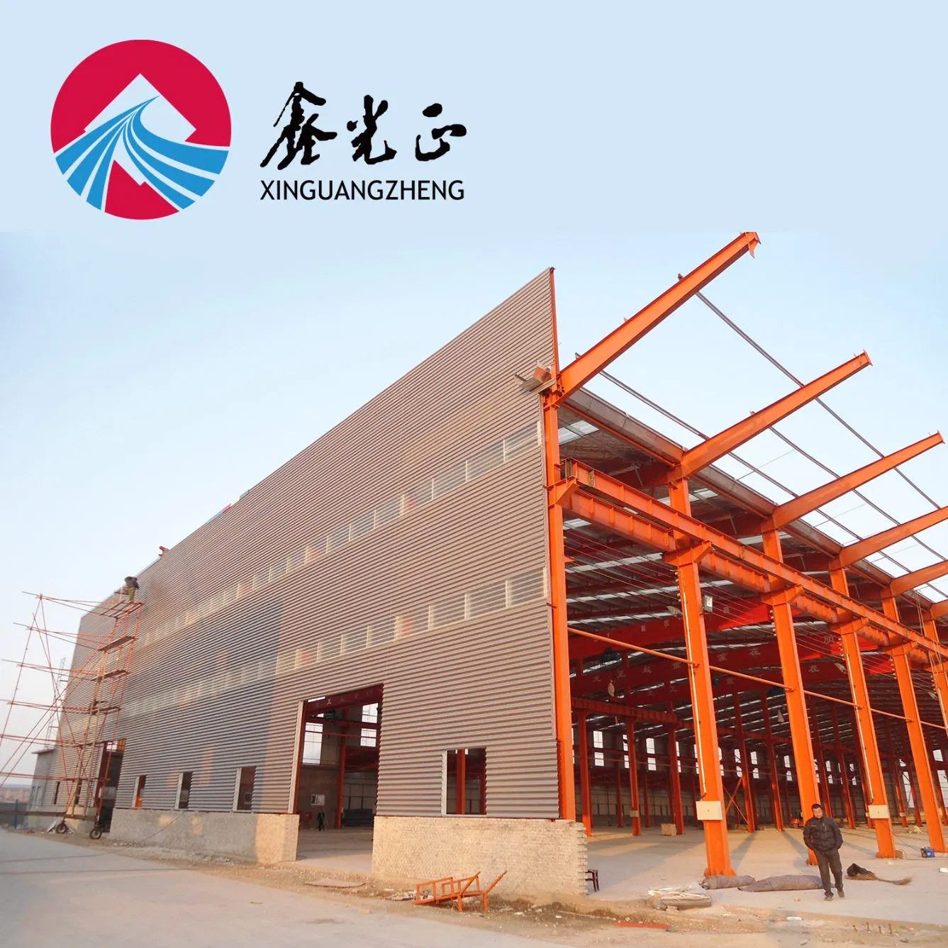 Affordable Modular Steel Garage with Integrated Office Space
