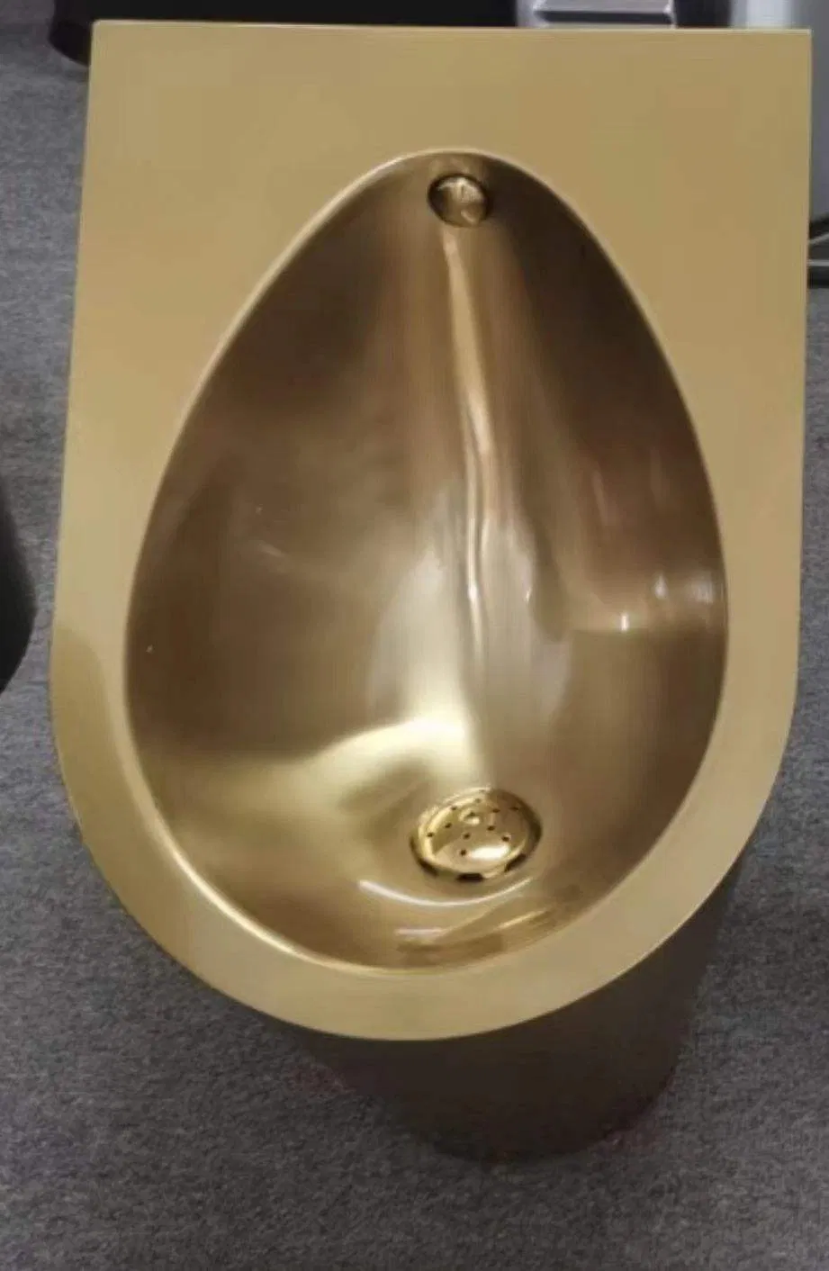 Custom Stainless Steel Wall Mounted Urinal Portable Gold Urinal