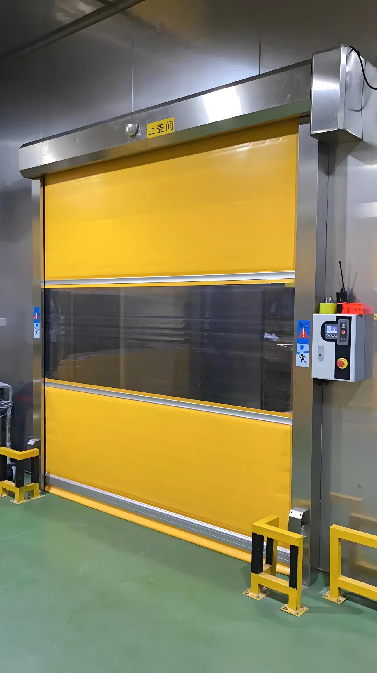 Workshop PVC Dust Proof Wind Proof Roller Shutter Door for Supermarket