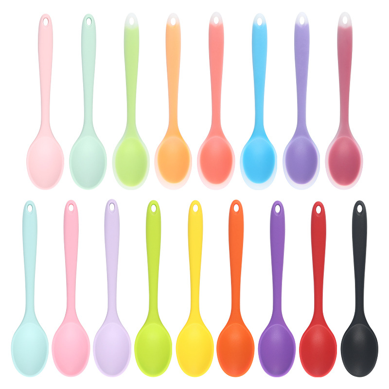 Factory SGS Food Grade Kitchen Utensils Tools Silicone Spoon