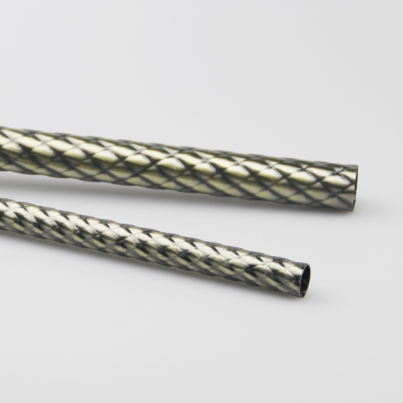 Curtain Accessory 16-19mm25-29mm Torsion Telescopic Hardware Wrought Iron Curtain Rod