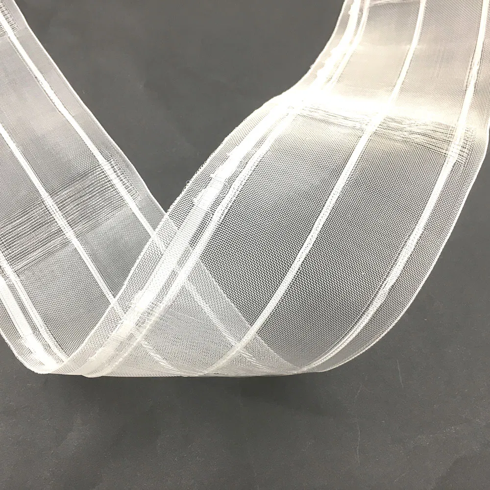 Professional Plain Tape Curtain Custom Design Curtain Tape