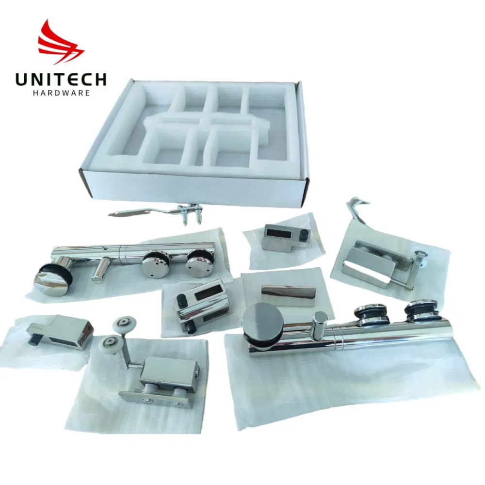 Stainless Steel 304 Swing Sliding Door Hardware Roller and Fitting Hardware Suit