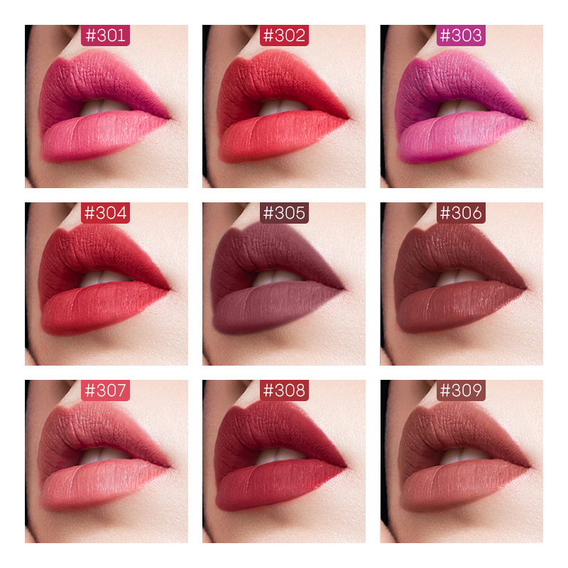 Dsm 3.5g Shiny Color Makeup Gift Velvet Imprinting Women Lipstick