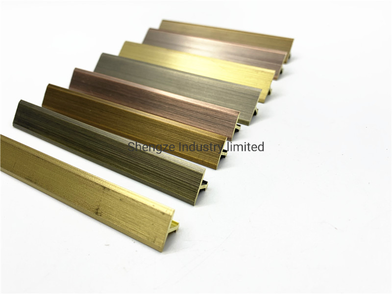 Decorative Joint Cover Rubber Flooring Trim for Corner Edge