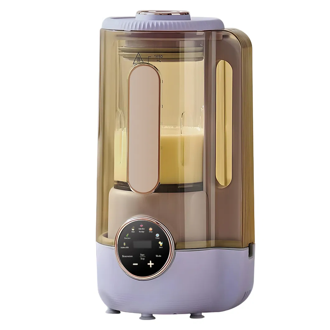 Hot Sales 1.65L Purple Family Use Noise-Reducing Multifunctional Blender
