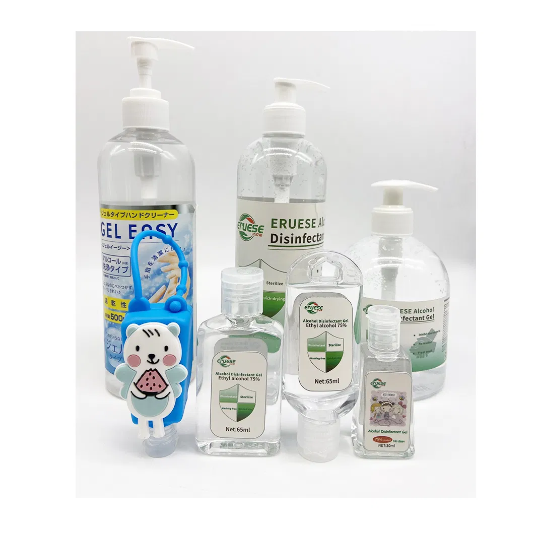 No Rinse Instant Disinfect Effective Sterilization 75% Alcohol Hand Sanitizer Gel