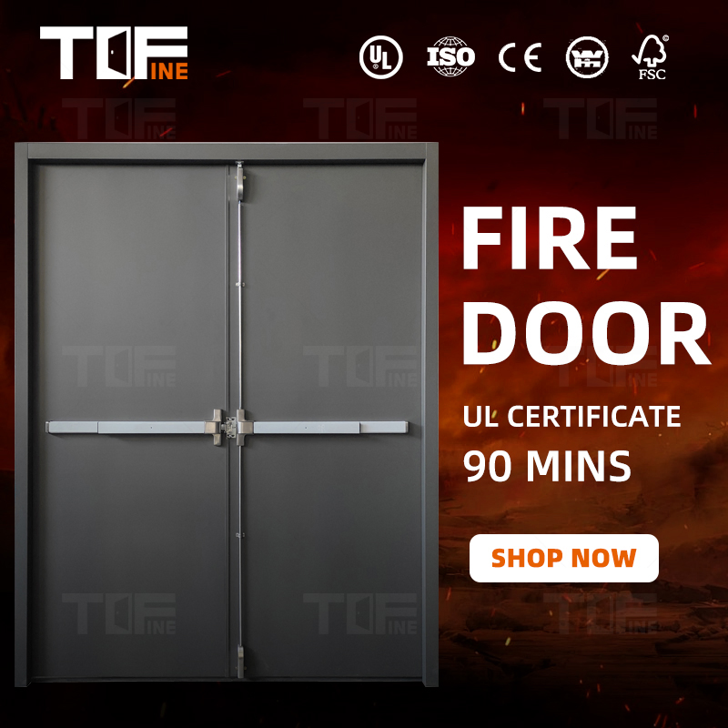 Custom 32 Inch Australia UK Standards Bangladesh Unequal Double Leaf Importers Fire Proof Rated Door Personalizrd From Turkey