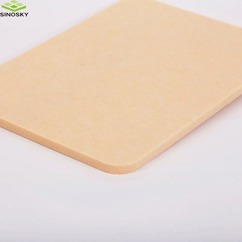 Office Ceiling Panels 100% Recycle Polyester Fiber Customized Shape Pet Acoustic Panel 1200X2400X9mm