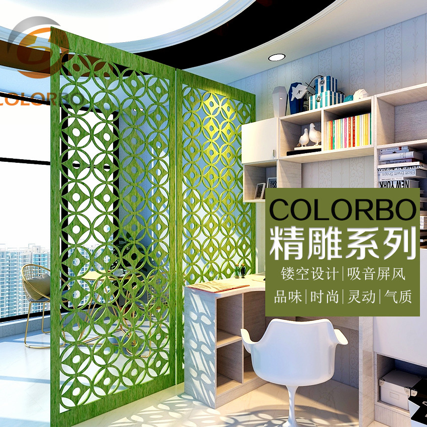 Soundproof and Fireproof Polyester Fiber Product Screen