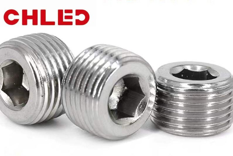 Заглушка шестигранная PT 1-1/2 из нержавеющей стали 304