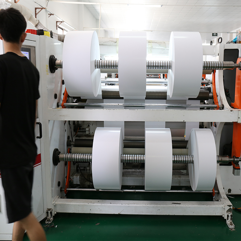 Factory Manufacture Lattice Coated Semi Gloss Paper Adhesive Stickers Material