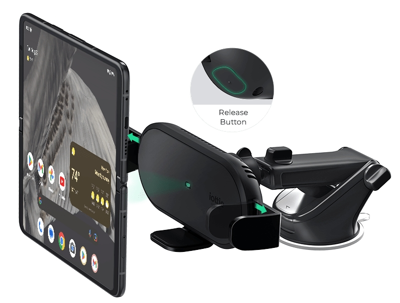 Универсальный держатель для телефона в авто с мощным креплением