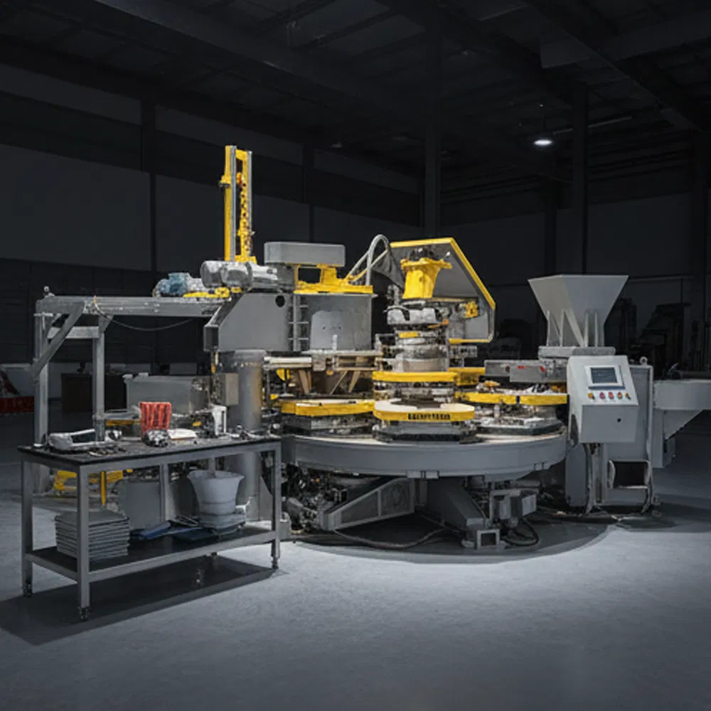 China Standard Seaworthy Packing Terrazzo Tile Making Equipment