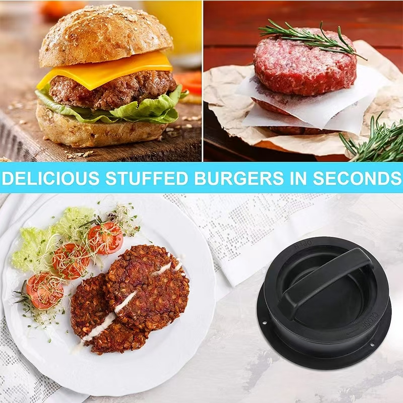 Nonstick Hamburger Maker and Meat Press for Quick Household Cooking