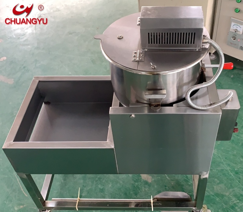 Chuangyu Stainless Steel Commercial Caramel Kettle Corn Machine Popcorn Snack Machine