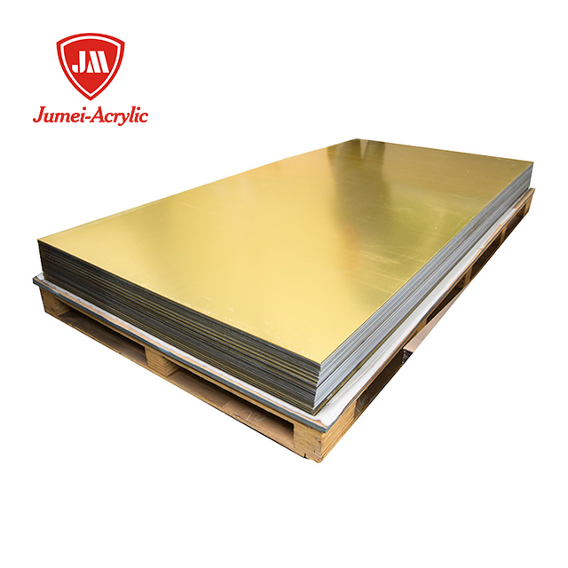 High-Quality 4X6FT Silver Gold Rose Mirror Acrylic Panels for Crafting