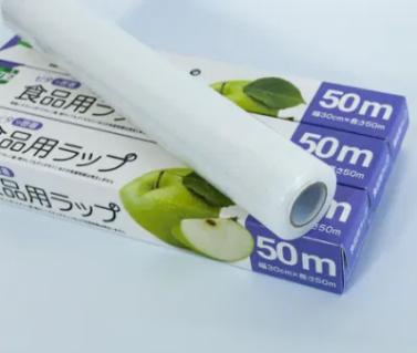 Wholesale Food Grade Stretch Packaging Food Wrap Preservative Film PE Cling Film Wrap Roll