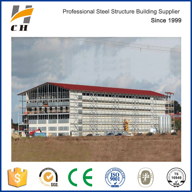 Factory Price Multilayer Metal Structure Light Steel Structure Prefabricated Chicken House Poultry Farm for Broilers and Layers with Equipment