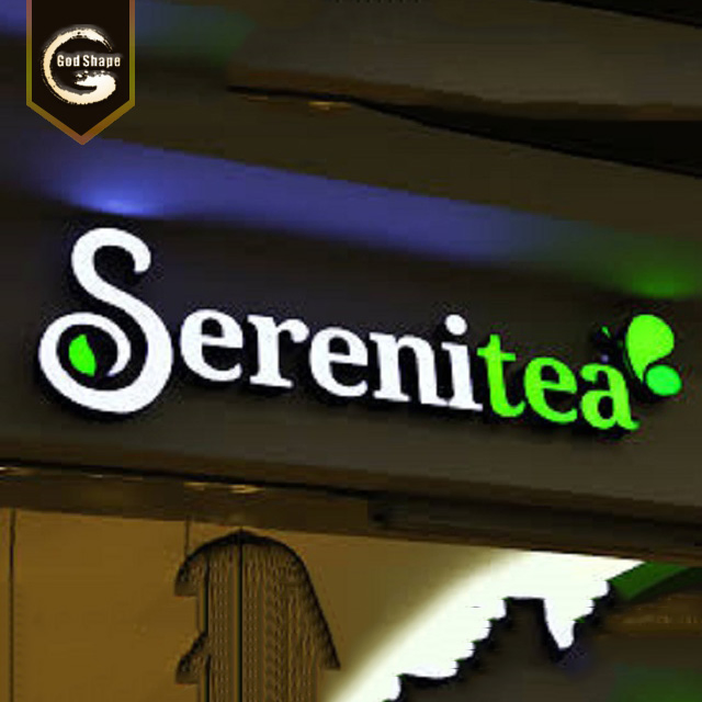 Outdoor Storefront Business Signs 3D Acrylic Company Illuminated Channel Letters Signage