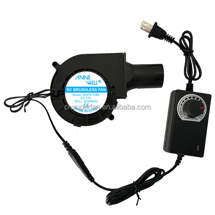 Вентилятор бесщеточный 12/24V DC PWM регулируемый серверный промышленный