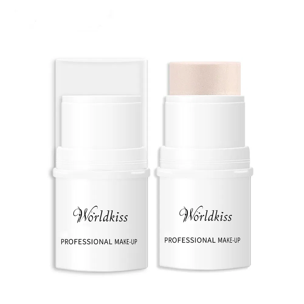 Wholesale Highlighter & Contouring Stick Sun-Kissed Pearlescent Cream Monochrome Matte Blush Stick