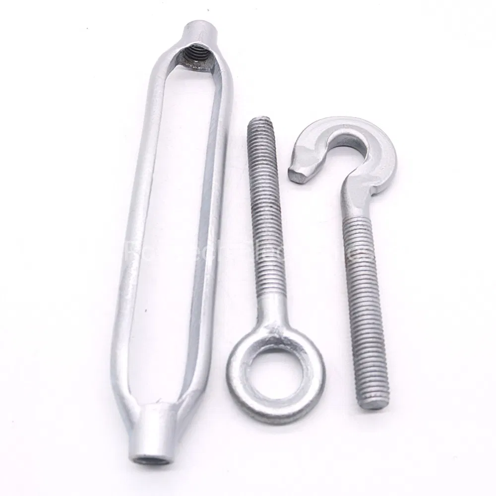 Galvanized Steel Eye and Hook Turnbuckles
