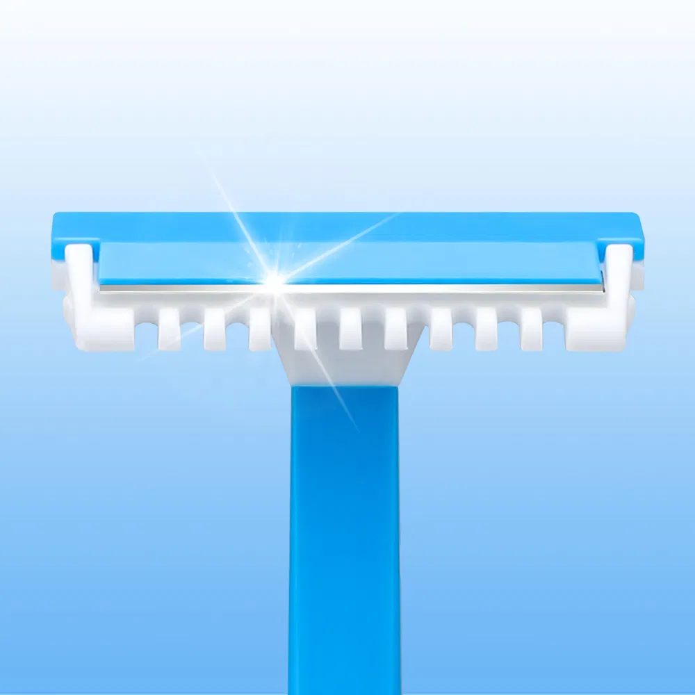 Disposable Single Blade Medical Razor with Comb Surgical Razor Stainless Steel Blade