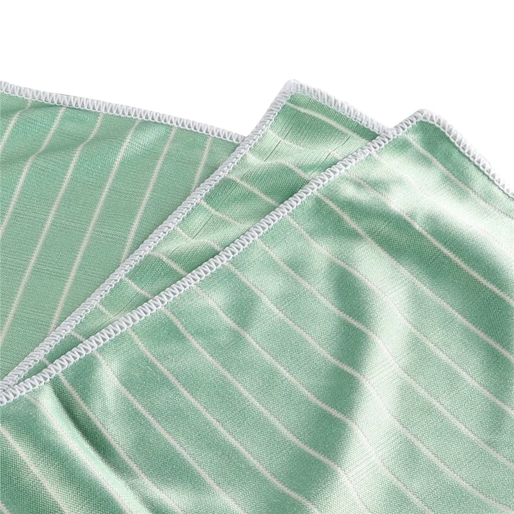 5pk Bamboo Fiber Suit Glass Cloth Water Absorption Environmental Bamboo Fiber Cleaning Cloth