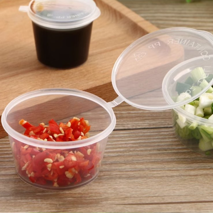 Черные одноразовые пластиковые стаканчики 1.75 унции с крышкой